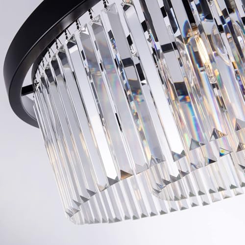 Black Crystal Chandelier