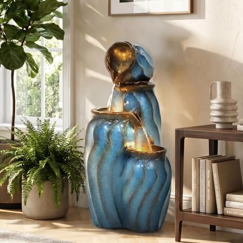 29.5" Outdoor Garden Water Fountain