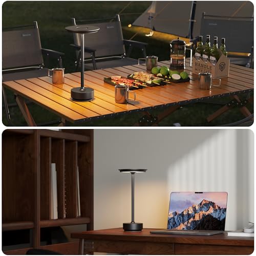 2 Pack Rechargeable Table Lamps Cordless (2 Count)
