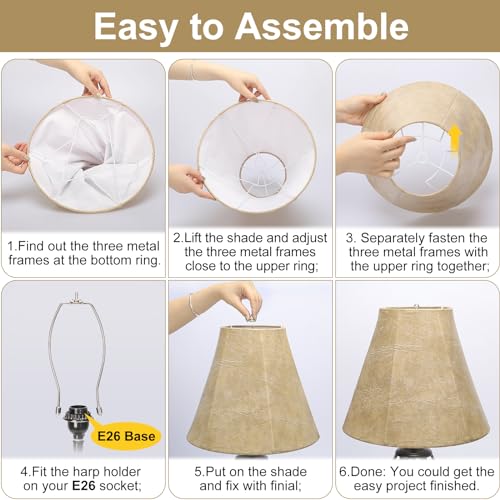Rustic Lampshades Set of 2 (2 Count)