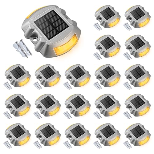 Solar Deck Driveway Dock Lights (20 Count)