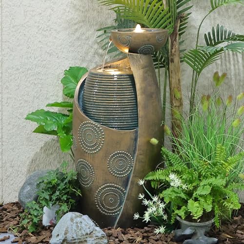 Vase Outdoor Water Fountain