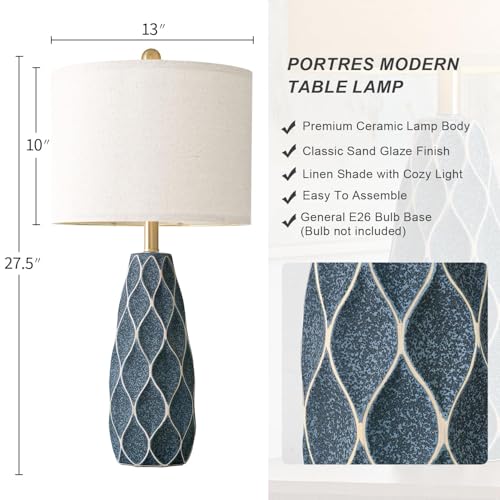 Ceramic Table Lamps Set of 2 (2 Count)