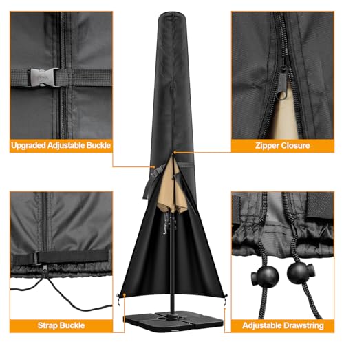 Patio Umbrella Cover for 7'