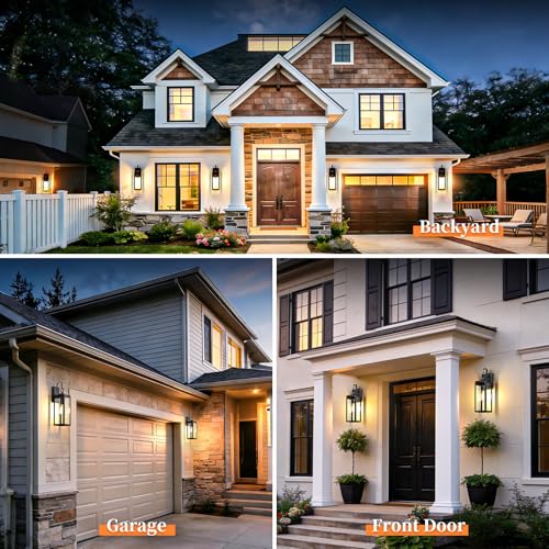 18'' Large Outdoor Wall Lights 2 Packs (2 Count)