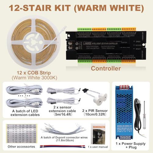Intelligent Motion Sensor Stair Light