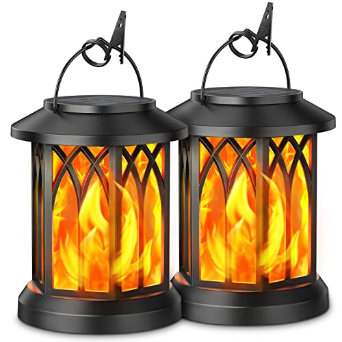 Hanging Solar Lights Lantern Outdoor (2 Count)