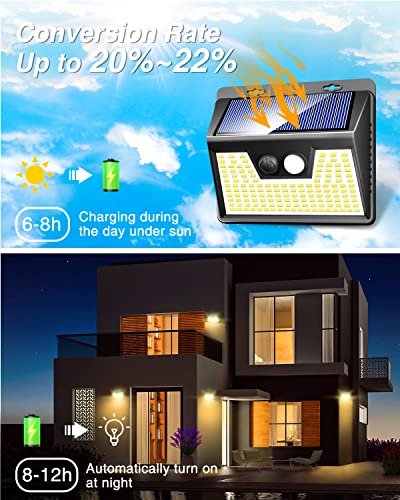 Solar Lights Outdoor Waterproof (4 Count)