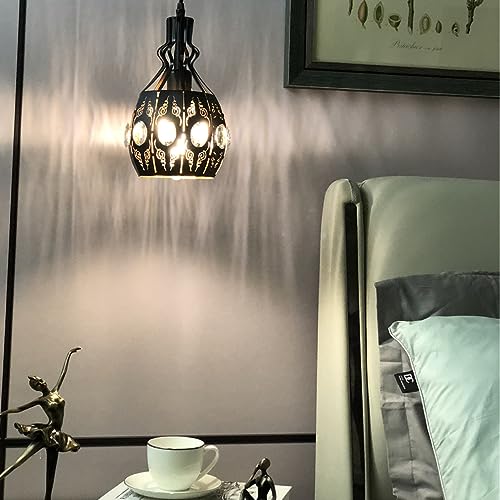 Hanging Lamp Swag Lights Plug in Pendant Light