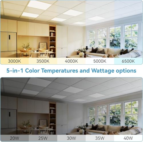2x2 LED Flat Panel Light 4 (2x2 4Pack)