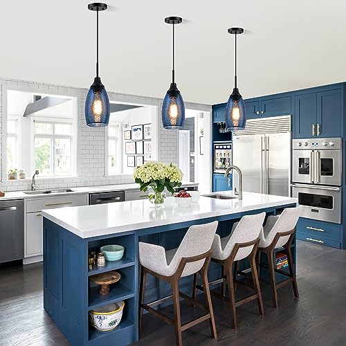 Mini Glass Pendant Light 3 (3 Count)