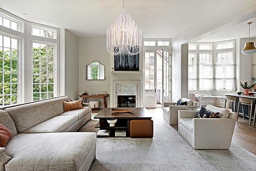Modern Farmhouse Chandelier for Dining Room 21"