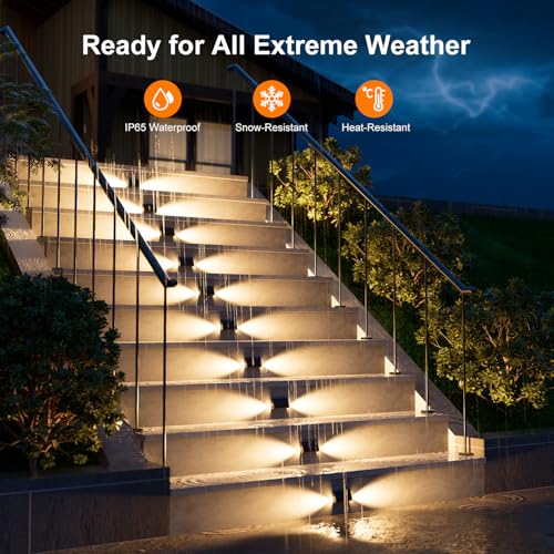 16 Pack Solar Step Lights (16 Count)