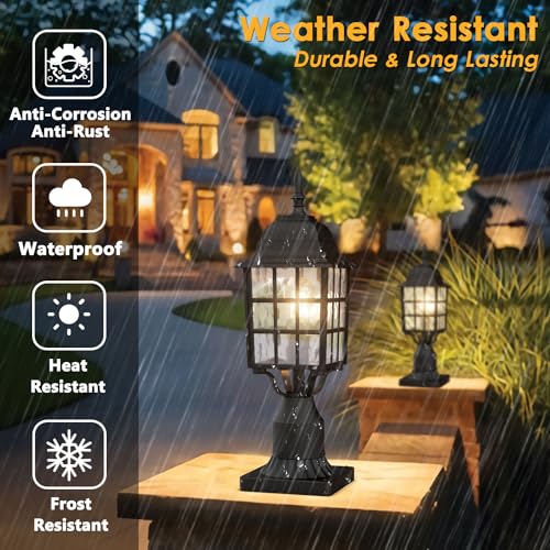 Dusk to Dawn Outdoor Post Lights (2 Count)