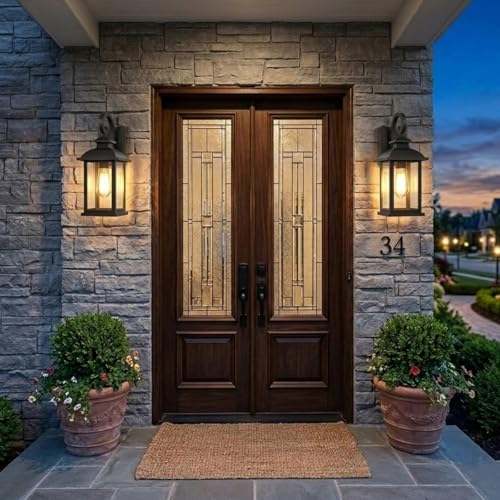 Outdoor Wall Lights for House 2 (2 Count)