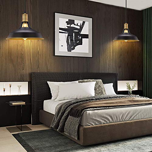 Farmhouse Style Industrial Pendant Light (3 Count)