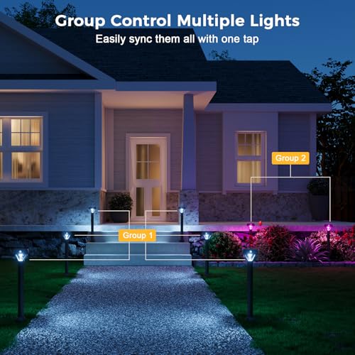 Smart Solar Pathway Lights