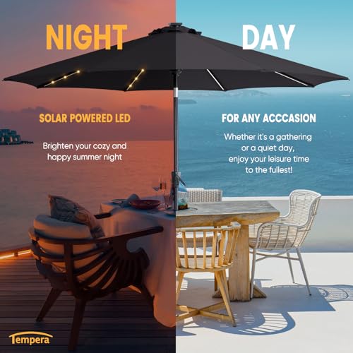 10ft Patio LED Umbrella with light