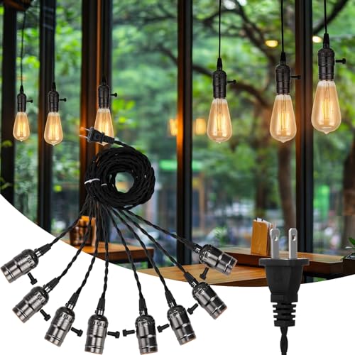 1 Pcs Pendant Light Sockets Cord Kit