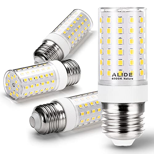 E26 LED Candelabra Bulbs 100 Watt Replacement (4 Count)
