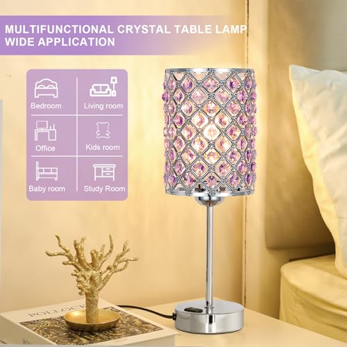 Crystal Lamps for Night Stands