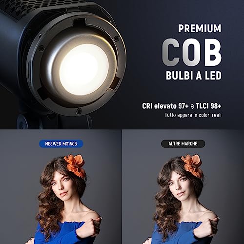 MS150B 130W Bi Color LED Video Light