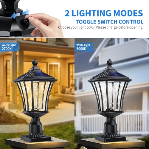 19.6" Solar Post Lights