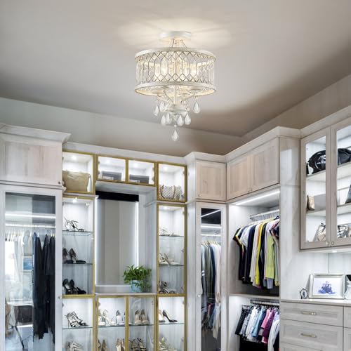 Crystal Ceiling Light Fixture