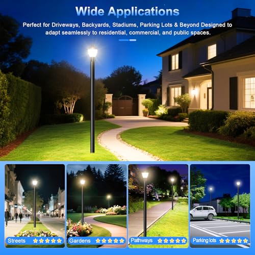 LED Post Top Light 100W (8.66 Inch)