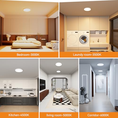7.5Inch LED Ceiling Lights (2 Count)