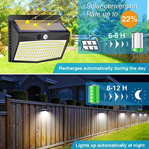 Solar Outdoor Lights (4 Count)