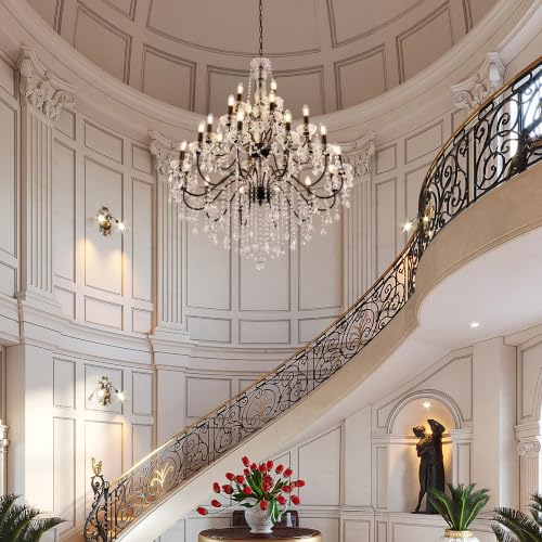 Black Chandelier Light Fixture
