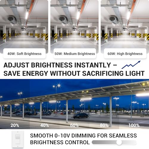 4FT LED Vapor Tight Light 60W