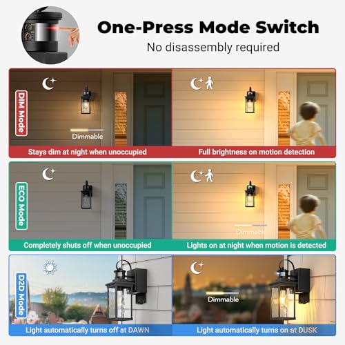 Outdoor Porch Light with Outlet