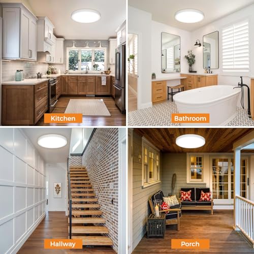 1PACK LED Flush Mount Ceiling Light Fixture
