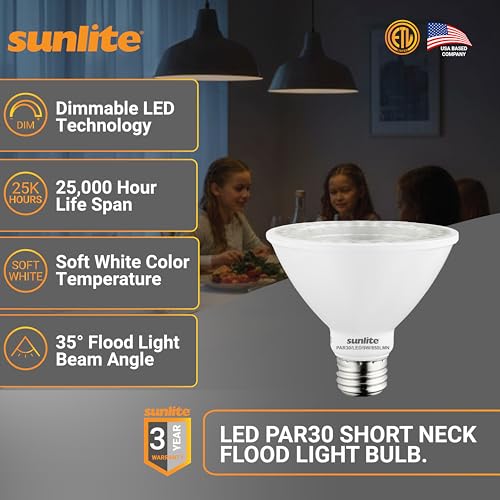 LED PAR30 Short Neck Flood Light Bulb (6 Count)