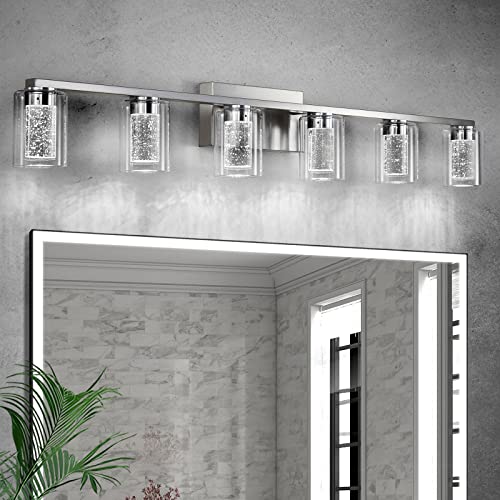 Brushed Nickel 6 (6 Count)
