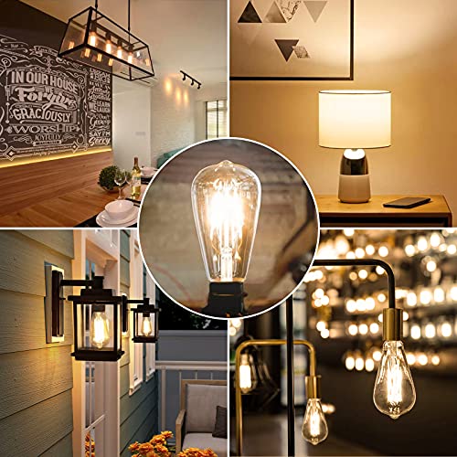 12 Pack E26 LED Edsion Bulbs 60 Watt (12 Count)