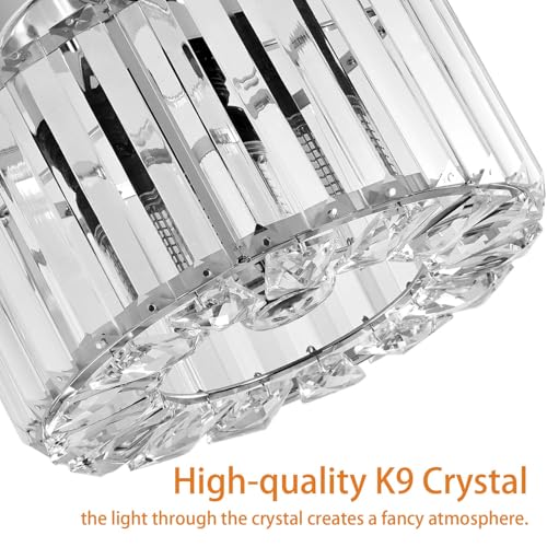 Crystal Ceiling Light