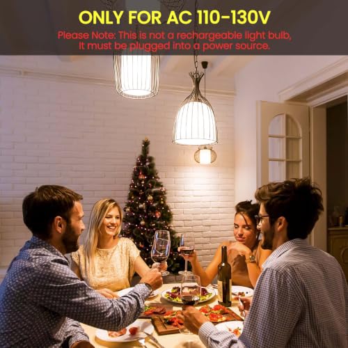 LED Light Bulb with Remote 5W