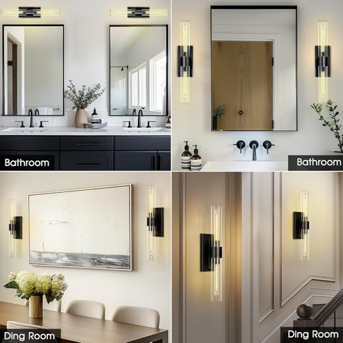 Bathroom Black Vanity Wall Sconces