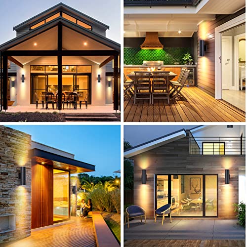 Dimmable Wall Lights Outdoor 2 Packs (2 Count)