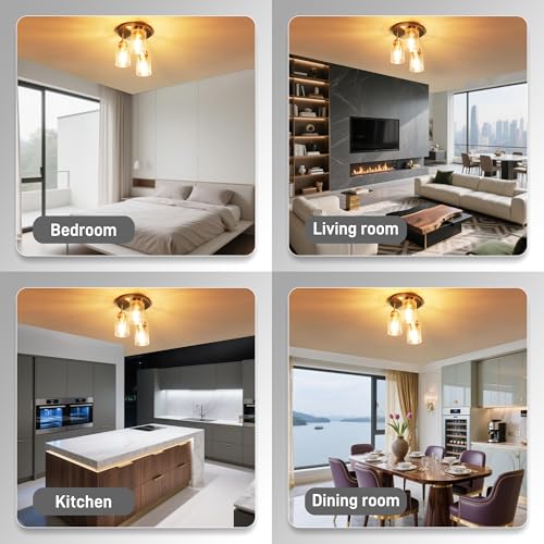 Semi Flush Mount Ceiling Light