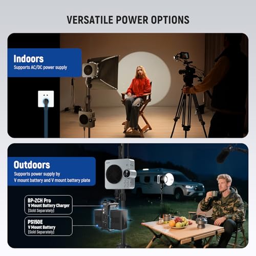 HS200B Portable LED Video Light APP