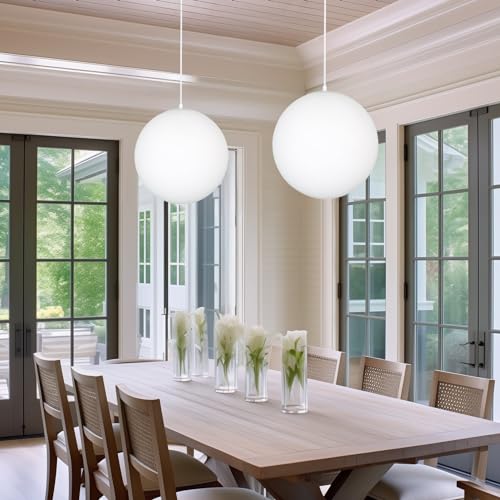 Ceres 14" Modern Globe Pendant Light for Kitchen Island