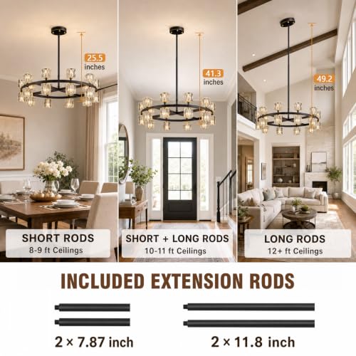 Crystal Chandelier for Dining Room