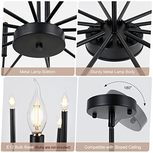 Modern Black Farmhouse Chandeliers
