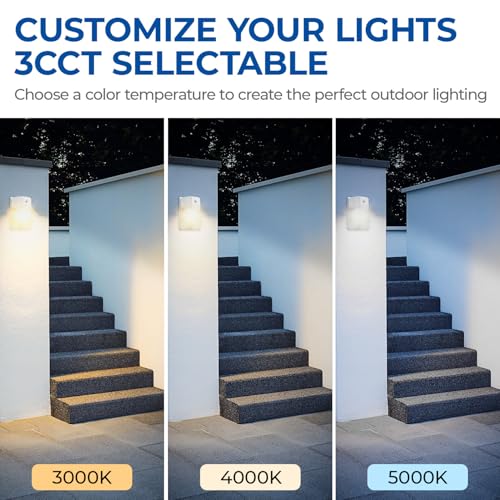 26W LED Wall Pack Light with Dusk to Dawn Sensor (2 Count)
