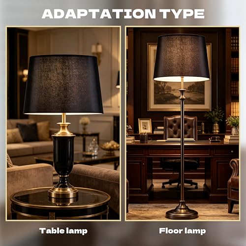 Large Black Lamp Shades for Floor Lamps