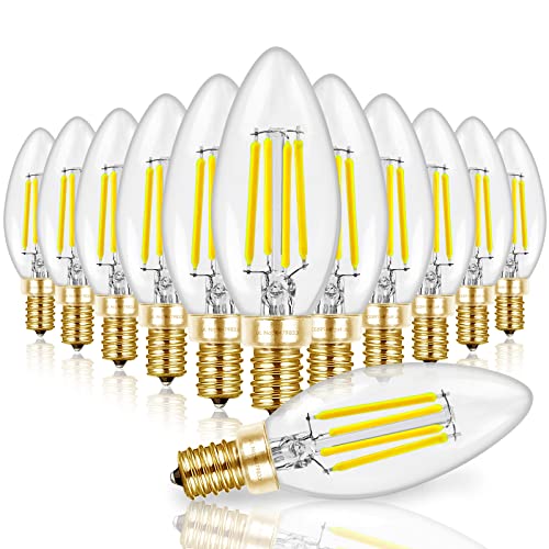 Candelabra Light Bulbs 60W Eq (12 Count)